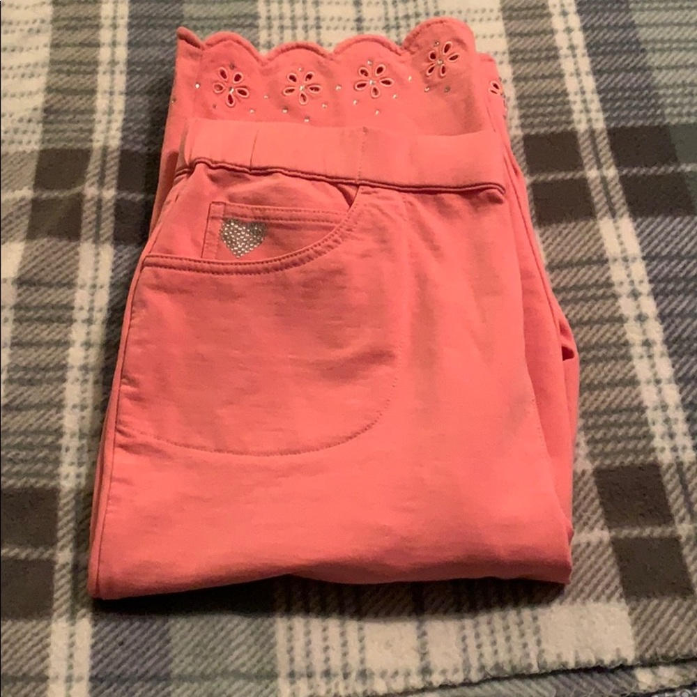 Dream Jeannes Pink Capri Pants/Quacker Factory